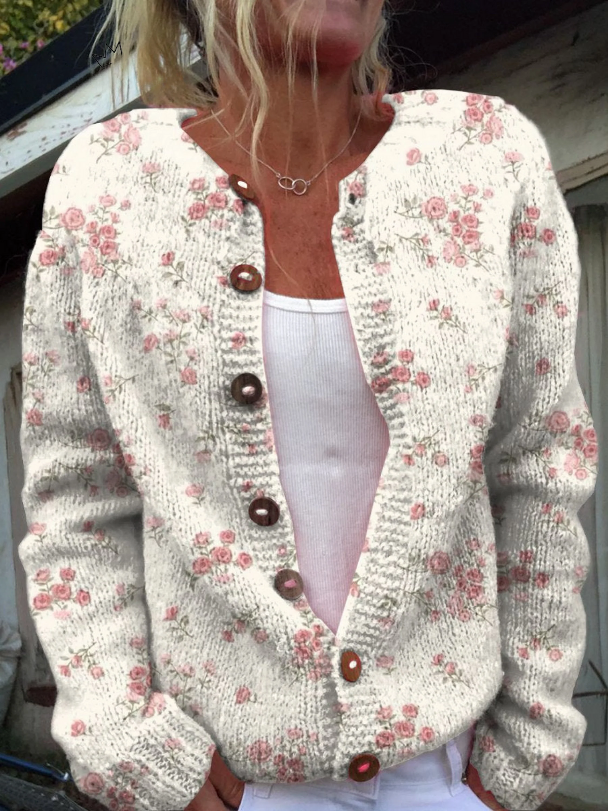 Cardigan Fiorito Peonia