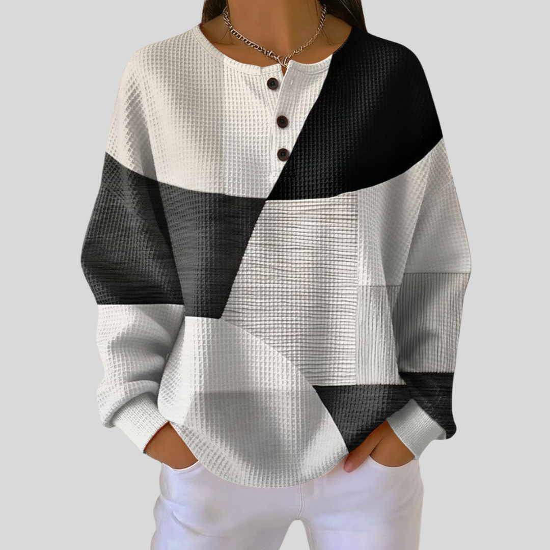 Felpa Henley Domino