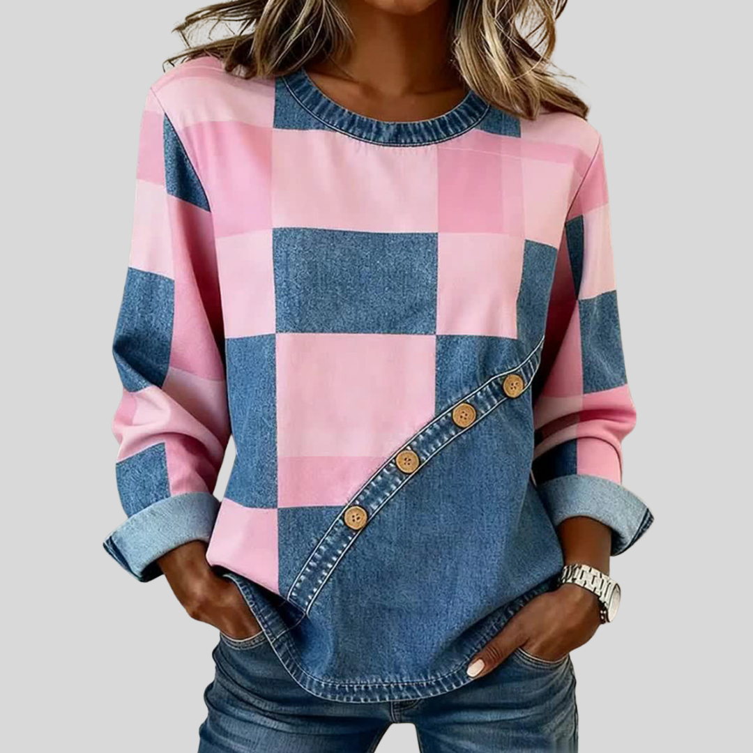 Felpa Patchwork Rosalba