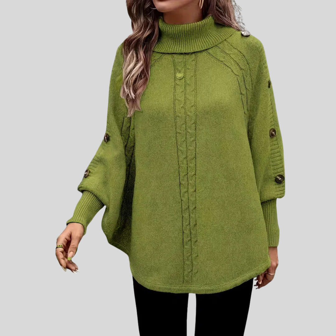 Maglione Trecciato Albicocca