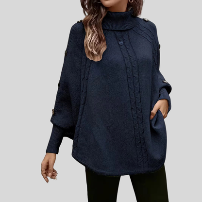 Maglione Trecciato Albicocca