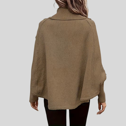 Maglione Trecciato Albicocca