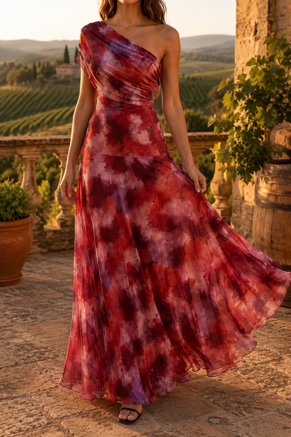 Abito Drappeggiato Chianti